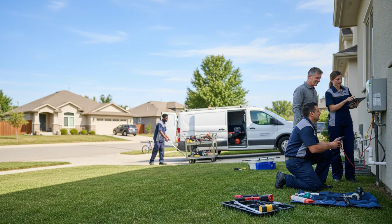 Professional Outdoor Tankless Water Heater Installation in Menomonee Falls, WI